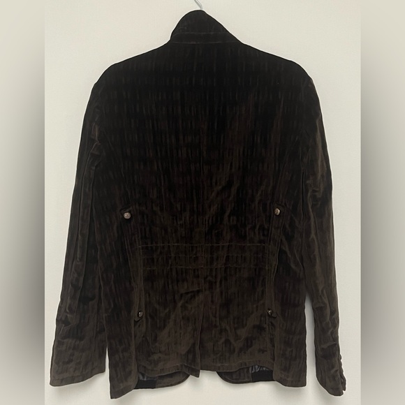 John Varvatos Collection velvet button front jacket. Size EU 48 USA 38 - Picture 12 of 14